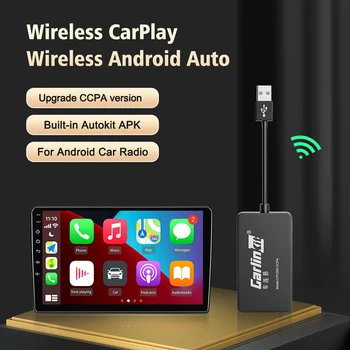 Carlinkit Проводной и беспроводной адаптер для CarPlay Беспроводной автоматический ключ Android для модификации экрана Android Car AriPlay Smart Link