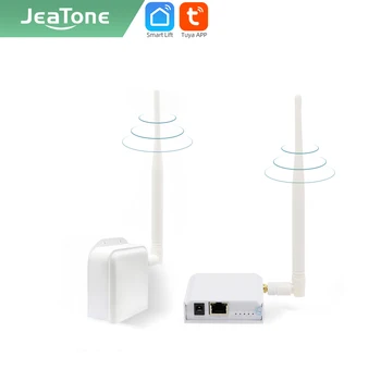 Jeatone WIFI Switch Беспроводной преобразователь сигнала на дальние расстояния 1 км, видеокамера,домофон/IP-камера/NVR/Маршрутизатор/Кабель для ПК CAT56