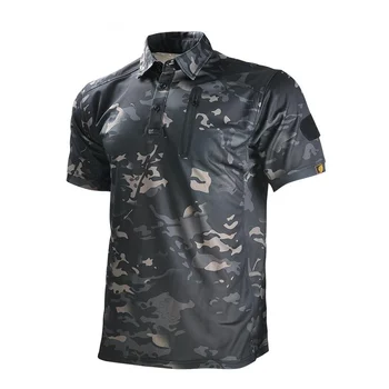 Мужская футболка 2023quick Military T, Уличная Мужская Тактическая рубашка, Сухая Короткая Боевая Летняя походная тренировочная футболка, Дышащая одежда P