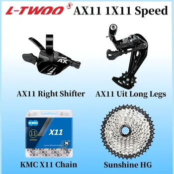 LTWOO 1x11 Speed AX11 Groupset MTB Велосипедные Переключатели KMC X11 Цепь Sunshine HG Маховик 42/46/50/52 T Кассета Для SH SRAM