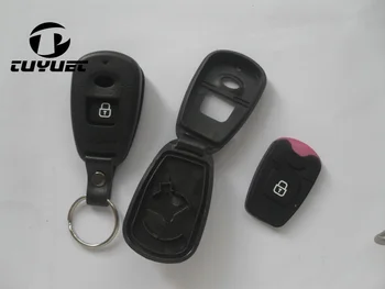 Корпус ключа дистанционного управления с 1 кнопкой Для Hyundai Old Elantra До 2003 года выпуска, Santa Fe, Eagle Terracan С расположением аккумулятора
