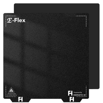 ЭНЕРГИЧНЫЙ Новый 330x330 мм Термостат Flsn Core-XY с Двойной Боковой черной Текстурой PEI Pro Из Стального Листа С порошковым покрытием Для Tronxy X3S