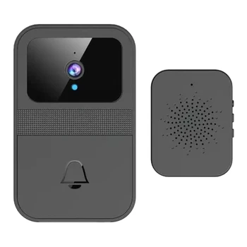 Умный WiFi Видеодомофон, беспроводной удаленный монитор, дверное кольцо Безопасности, камера внутренней связи с перезвоном, наблюдение за дверным звонком