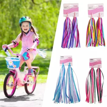 1 Пара Велосипедной ленты 30 см, руль для скутера, разноцветная лента, аксессуары для велосипеда, украшение на руль для детского велосипеда