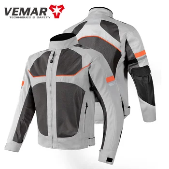 Летняя Мужская куртка для мотокросса, мотоциклетная куртка, гоночная мотоциклетная одежда, сетчатая дышащая мотокуртка
