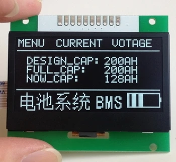 2,4-дюймовый 10-контактный белый OLED-модуль SSD1309, привод IC128 * 64, интерфейс SPI 3,3 В