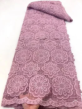 Новейшая высококачественная современная вышивка, сетчатое кружево, блестящие пайетки, 3D тюлевое кружево с бисером, ткань для вечернего платья