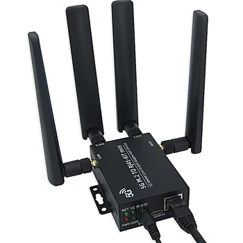 Комплект 5G M.2 для RJ45 с адаптером Quectel RM500Q-GL RM502Q-AE RM520N-GL Wireless Gigabit Ethernet WWAN Card rj45 с радиатором
