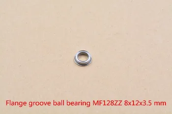 8 мм подшипник MF128ZZ 8 мм x 12 мм x 3,5 мм миниатюрный фланец с радиальным шариком 1 шт.