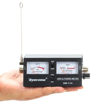 Счетчик частоты для Surecom SW-114 SWR/RF/Измеритель мощности для измерения напряженности поля для относительного аналога с антенной