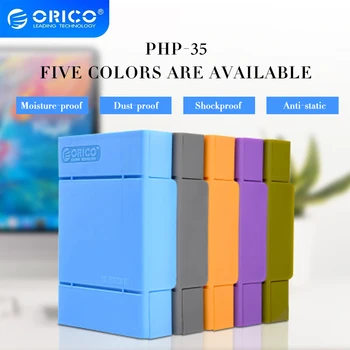 ORICO PHP-35 Коробка для жесткого диска Противоударная Сумка Для Хранения 3,5-Дюймовая Коробка для защиты жесткого диска Защитная крышка с Водонепроницаемой функцией