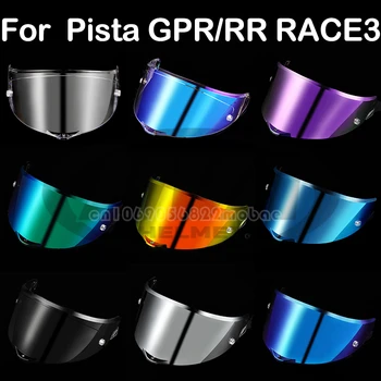 16 Цветов Мотоциклетный Полнолицевой шлем с козырьком, чехол для объектива для AGV PISTA GP R GP RR Corsa R Corsa RR RACE3
