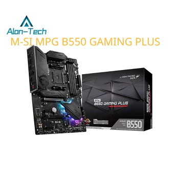 Материнская плата M-SI MPG B550 GAMING PLUS AM4 AMD B550 SATA 6 Гб/сек. ATX AMD