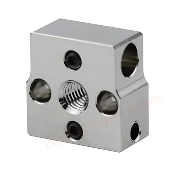 Медный нагревательный блок с покрытием CR6 SE, высокая температура, совместимый с деталями для обновления 3D-принтера CR-6 SE/Max/CR-5 PRO