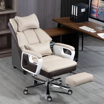 Массажные офисные кресла, Эргономичное кресло-качалка, кабинет, Роскошные кресла для чтения, подушка, Мебель для геймеров, Гостиная