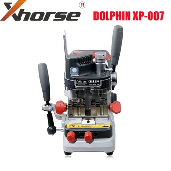 Ручной станок для резки ключей Xhorse Dolphin XP-007 XP007 Со встроенной литиевой батареей Режет Гусеничные/Односторонние/С углублениями Клавиши