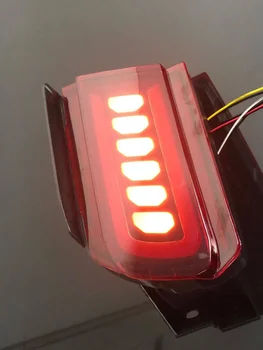 Eosuns светодиодный стоп-сигнал, плавный сигнал поворота, дальний свет, фары заднего бампера в сборе для Toyota Land Cruiser Prado 2010-18
