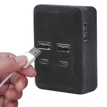 Зарядное Устройство USB Shunt Hub Для Te sla Модель 3 Y Hub Док-станция для Перчаточного ящика Концентратор Удлинитель Зарядное Устройство Для Автомобилей Telsa Зарядное Оборудование