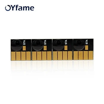 OYfame Для чернильного картриджа HP364 с чипом автоматического сброса 4 цвета Для принтера HP Photosmart 5510-CQ176B 5514-CQ177B 5515-CQ183B 6510-CQ761B
