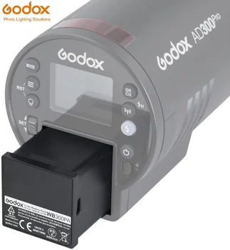 Оригинальный Литиевый аккумулятор Godox WB300PA 14,4 В Более эффективный WB300P 3000 мАч 2600 мАч для наружной вспышки Xplor Godox AD300Pro