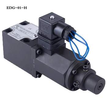 EDG-01-C/H Электромагнитный Одинарный/Двойной Пропорциональный клапан Напорный клапан Напорный клапан Пропорциональный клапан 250 кгс/см22л/мин