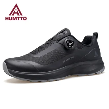 Кроссовки HUMTTO, роскошные дизайнерские кроссовки для мужчин, дышащие мужские теннисные кроссовки, Спортивная обувь для бега трусцой, ходьбы
