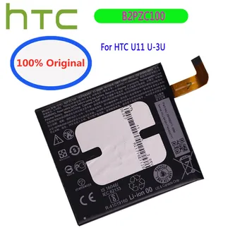 2023 Оригинальный Высококачественный Аккумулятор 3000 мАч B2PZC100 Для телефона HTC U-3U U11, Подлинная Сменная Аккумуляторная Батарея, Аккумуляторы