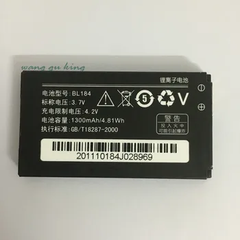 Оригинальный Резервный аккумулятор 3.7V 1300mAh BL184 для Lenovo