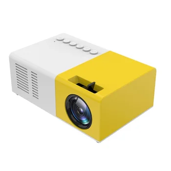 Мини YG300 Портативный 3D-проектор HD LED 1080p, совместимый с HDMI, Мультиинтерфейсный USB Аудио Домашний кинотеатр, Медиаплеер Camara