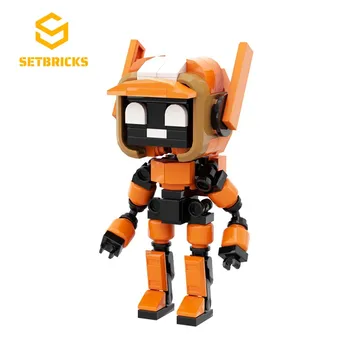 SETBRICKS K-VRC Любовь-Смерть-Робот Модель Строительный Блок Игрушка Креативная Анимация Умный Робот Будущего Кирпичи Детские Игрушки Gfit для Малыша