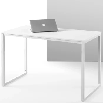 47 ”Письменный стол с белой рамой, игровой стол белого цвета, белый письменный стол с выдвижными ящиками