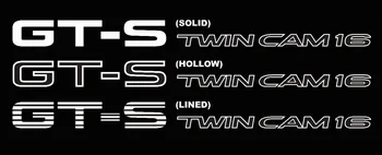 Для GT-S Twin Cam 16 AE86 виниловые наклейки-наклейки - НАБОР из 3