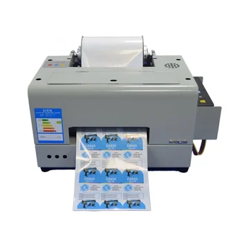 Горячая продажа 6 Цветной принтер этикеток Рулонный струйный принтер этикеток с водонепроницаемой наклейкой из ПВХ