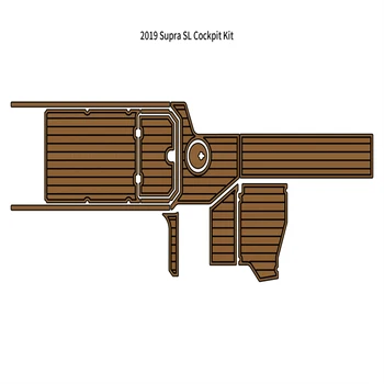 2019 Supra SL Комплект для кокпита Коврик для лодки из вспененного EVA Тика, настил для палубы, самоклеящийся