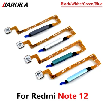 Оригинал для Xiaomi Redmi Note 12 5G Кнопка Home, датчик отпечатков пальцев, гибкий кабель, лента, запасные части