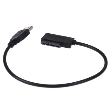 USB к 7 + 6 13pin тонкий кабель-адаптер для оптического привода sata/ide cd dvd rom