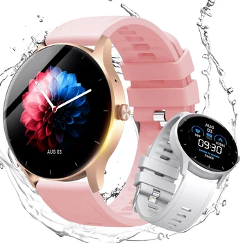 2023 Новые смарт-часы с Bluetooth-вызовом Женские Часы с пользовательским циферблатом Мужские Спортивные Фитнес-трекер Сердечного ритма Smartwatch Для Android IOS