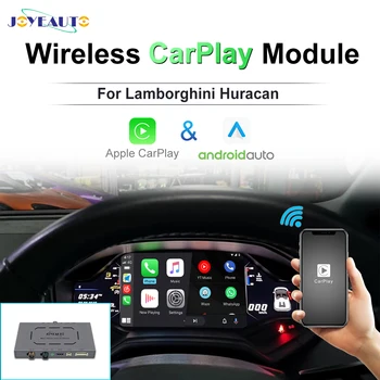 JoyeAuto Для Lamborghini Huracan Беспроводной Apple CarPlay Android Auto Mirror-Link OEM Передний Задний Camear Aftermarket Car Play Box
