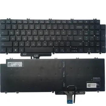 Новинка для ноутбука Dell Latitude 5520 5521 Precision 3560 3561, американская клавиатура с подсветкой