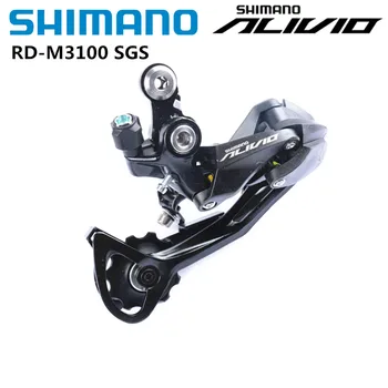 Shimano ALIVIO M3100 Задний переключатель ALTUS M2000 M370 Acera T3000 9-Скоростной Велосипедный Задний переключатель MTB Горный Велосипед С Длинной Клеткой