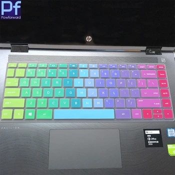 2017 Новая 14-дюймовая Защитная крышка клавиатуры ноутбука для HP pavilion X360 14-BAxxxx/X360 14-BFxxxx серии Notebook skin