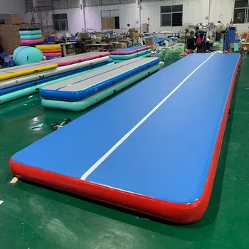Бесплатная доставка, гимнастические коврики Air Track 12*2 *0,2 м, коврик для акробатики с электрическим воздушным насосом для гимнастического оборудования