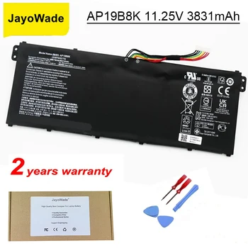 JayoWade Новый Аккумулятор для ноутбука AP19B8K для ACER Aspire A314 A315 A317 A315-23 A315-58 A317-52 A317-53 Серии Ноутбуков 11,25 В 3831 мАч
