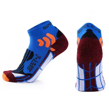 2022, Носки для бега, Мужские профессиональные компрессионные носки для спорта на открытом воздухе, забавные короткие брендовые противоскользящие компрессионные спортивные носки для лодыжек