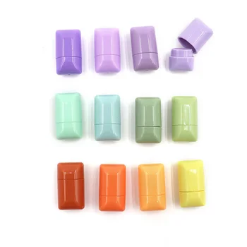 Пустые 1 г Мини-Тюбики для губной помады в форме жевательной резинки, косметические упаковочные контейнеры 100 шт.