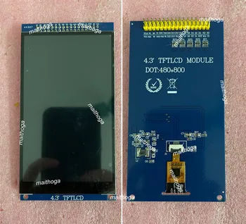 4,3 дюймов 34 P TFT ЖК-дисплей RGB565 Емкостный сенсорный экран NT35510 Контроллер GT9147 Touch IC 800*480 MCU 16-Битный Интерфейс