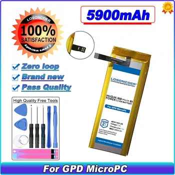 5900 мАч 4841105-2S Аккумулятор Для Портативного Игрового Ноутбука GPD MicroPC GamePad Tablet Pc