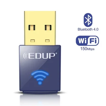 Bluetooth4.0 150M USB WIFI Адаптер 2,4 ГГц Беспроводной Мини WiFi Внешний приемник Wi-Fi USB2.0 Ethernet Сетевая карта для Компьютера