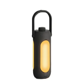 Новый Складной фонарь для палатки, Походная лампа для кемпинга, Портативное USB-Перезаряжаемое затемняющее освещение, Походный аварийный подвесной светильник SOS