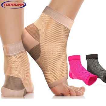 Носки при подошвенном фасциите с супинатором для мужчин и женщин-Компрессионный рукав для лодыжек, Компрессионные носки без пальцев для облегчения боли в ногах